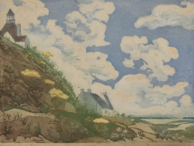 1865-Elizaveta Sergeyevna Kruglikova - Nelle dune